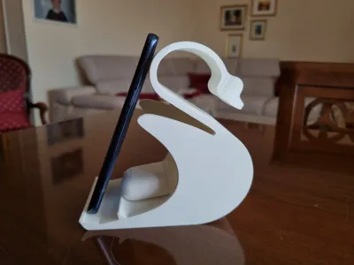 Swan Phone & AirPods Holder