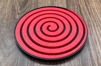 Spiral Condensation Coaster