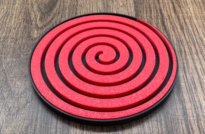Spiral Condensation Coaster