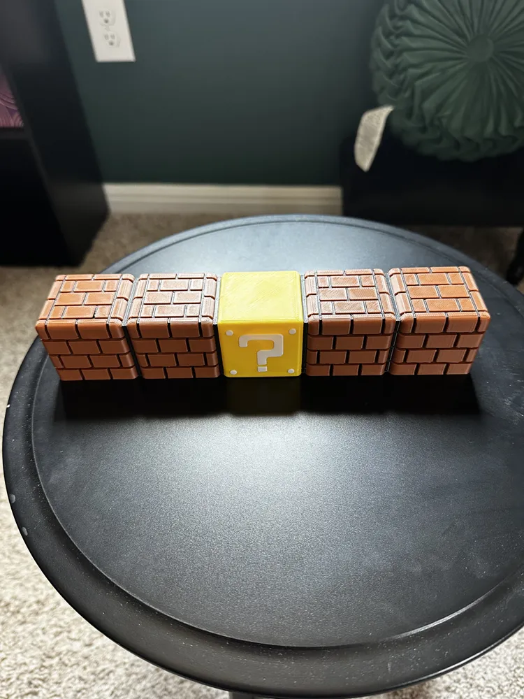 Mario Brick and Item Block by Jayyyw MakerWorld: Download Free 3D Models