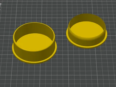 75 mm PVC lid