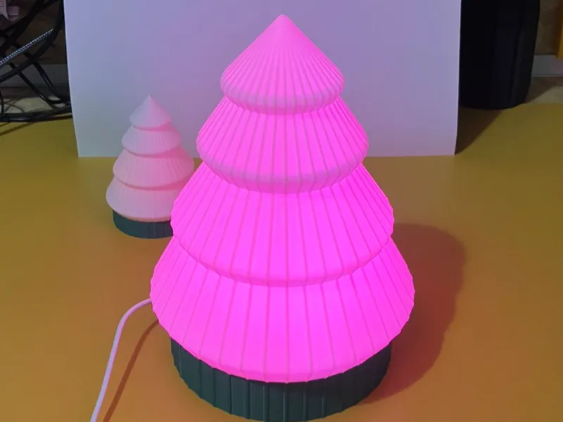 LAMPARA ARBOL DE NAVIDAD LED BAMBU