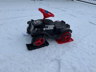 Bobbycar Ski (Schi) für Breite und Schmale Reifen