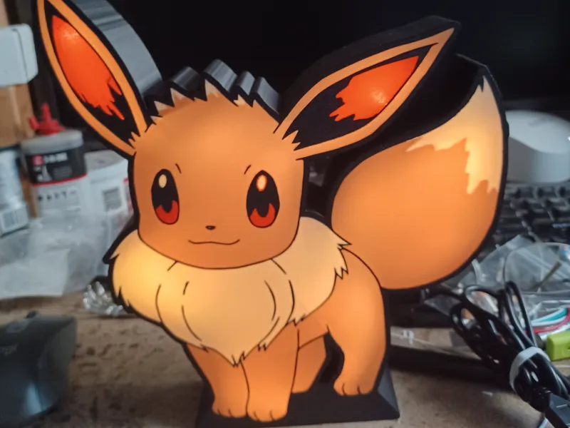 Eevee Pokemon lightbox