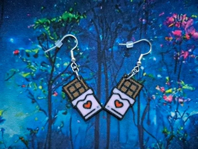 Chocolate Bar Earrings