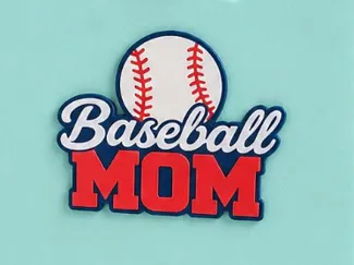 Baseball Mom Bogg Bag Charm