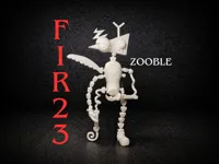 Articulated Zooble For A1 Mini (NO AMS) 