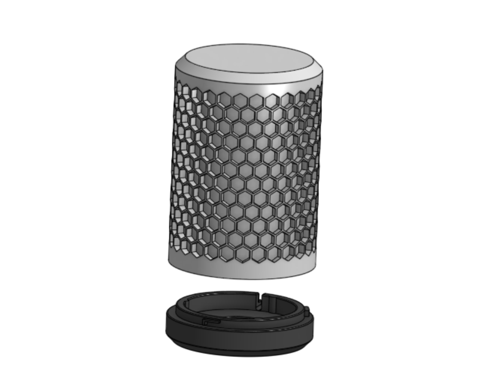 HEX Lamp 2 – Modulare LED-Lampe 001