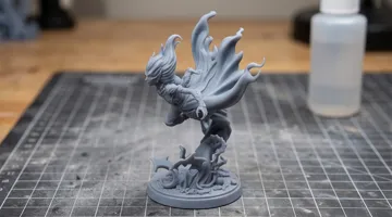 Escenografía en miniatura: Airborne Vampire Lord | RPG Mini — vista de referencia 5