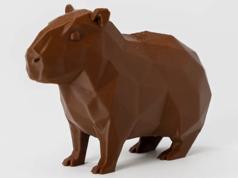 Low Poly Capybara