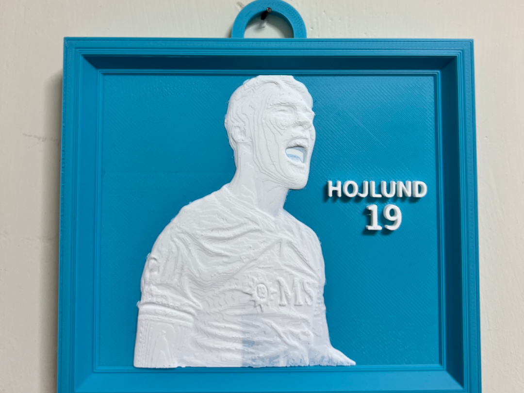 Quadretto Hojlund Napoli
