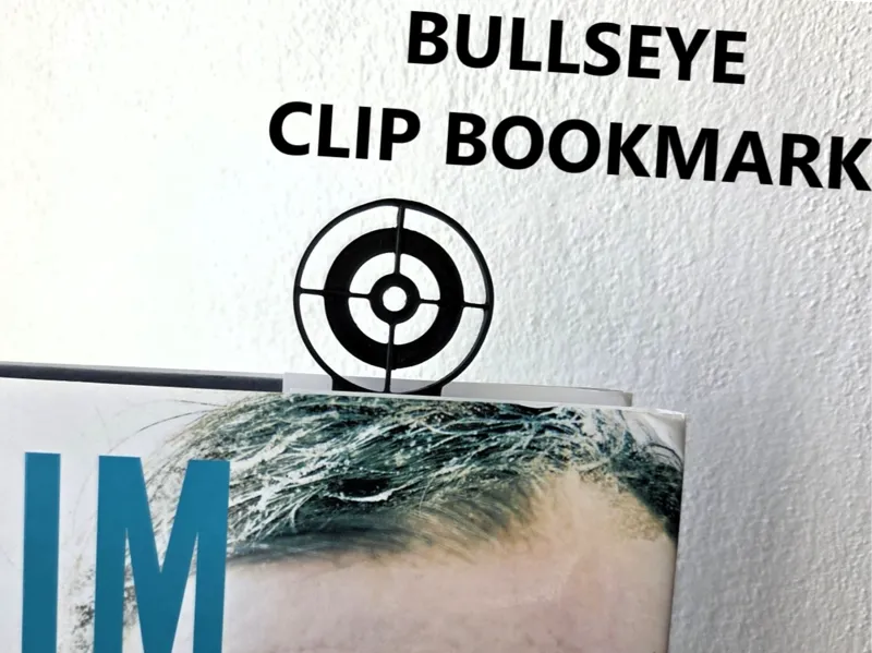 Bookmark Clip - Bullseye