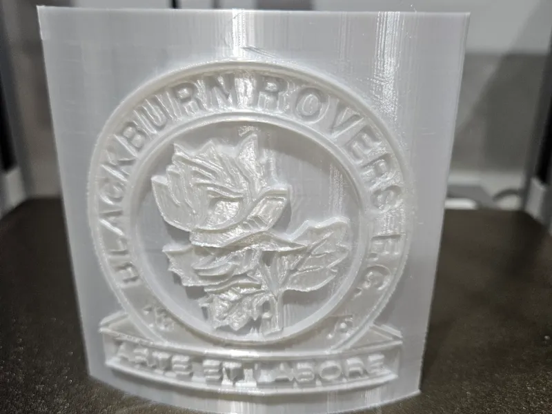 Blackburn Rovers Logo Lithophane