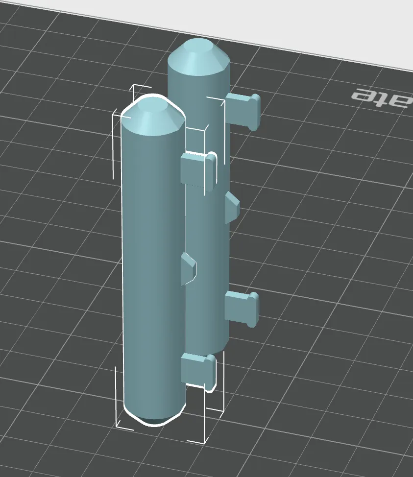 Two In the Box ghost trap bars - GB1 version - Free 3D Print Model ...