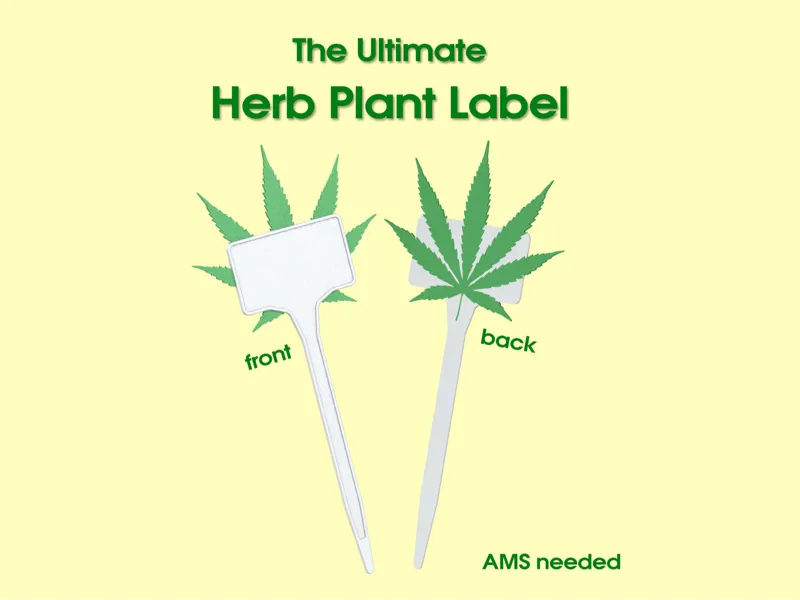 The Ultimate Herb Plant Label