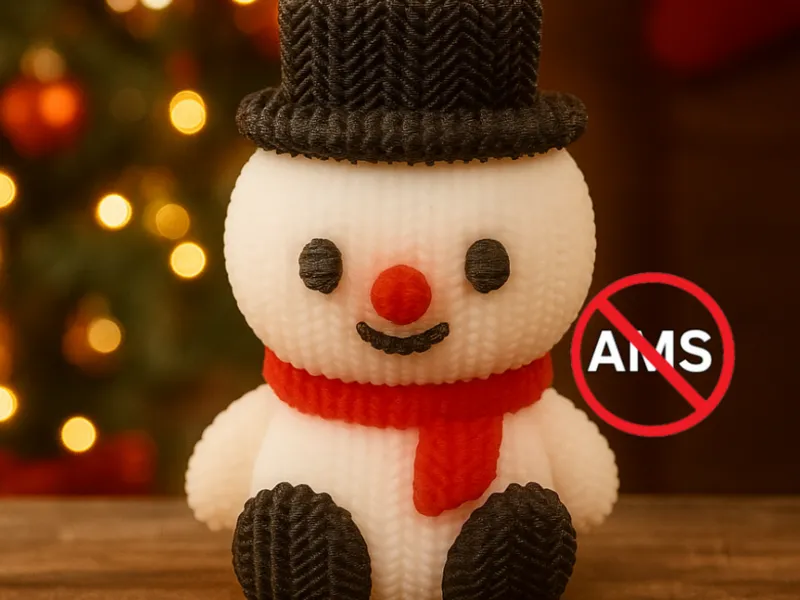Knitted Snowman– AMS-Free