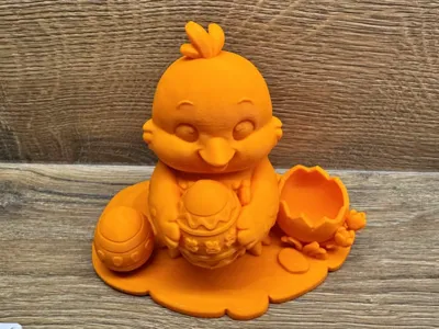 Easter Chicken Statue