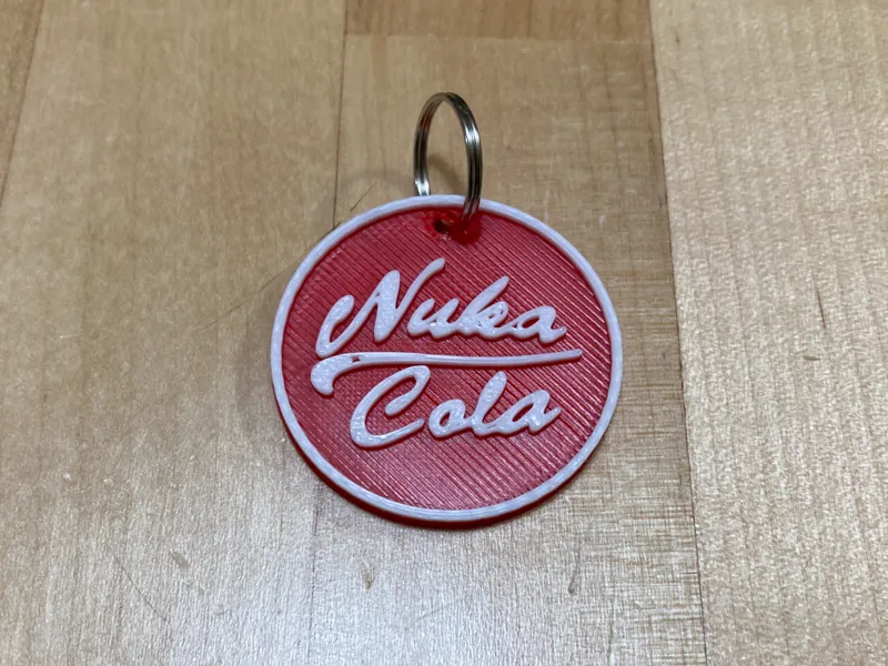 Nuka Cola Keychain