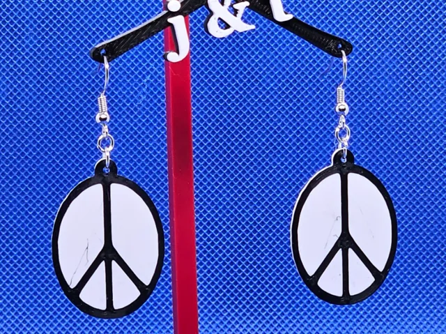 PEACE earrings