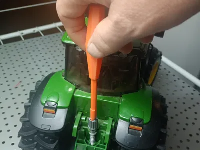 Screwdriver , Bruder Tractor Trailer Hitch 