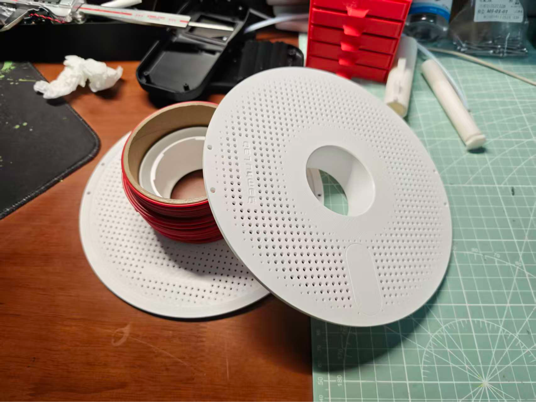 Bambu Lab print optimization material tray