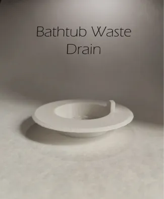 Bathtub water drain strainer (42-58mm)