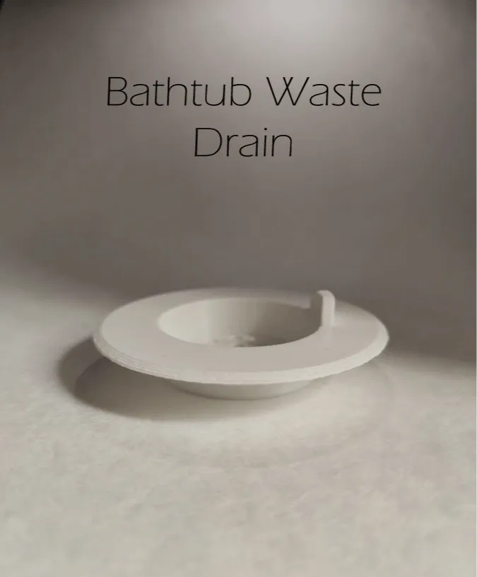 Bathtub water drain strainer (42-58mm)