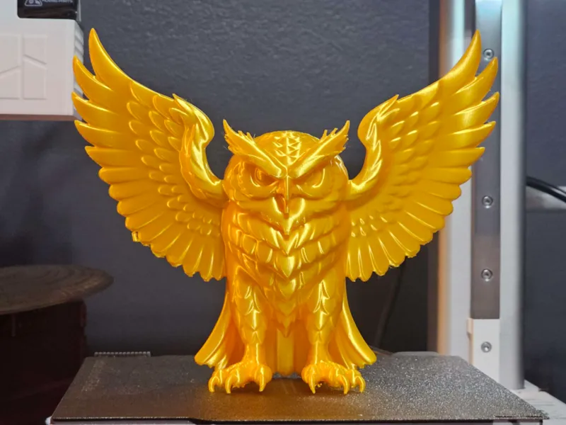 Flying Owl Decor Figurine