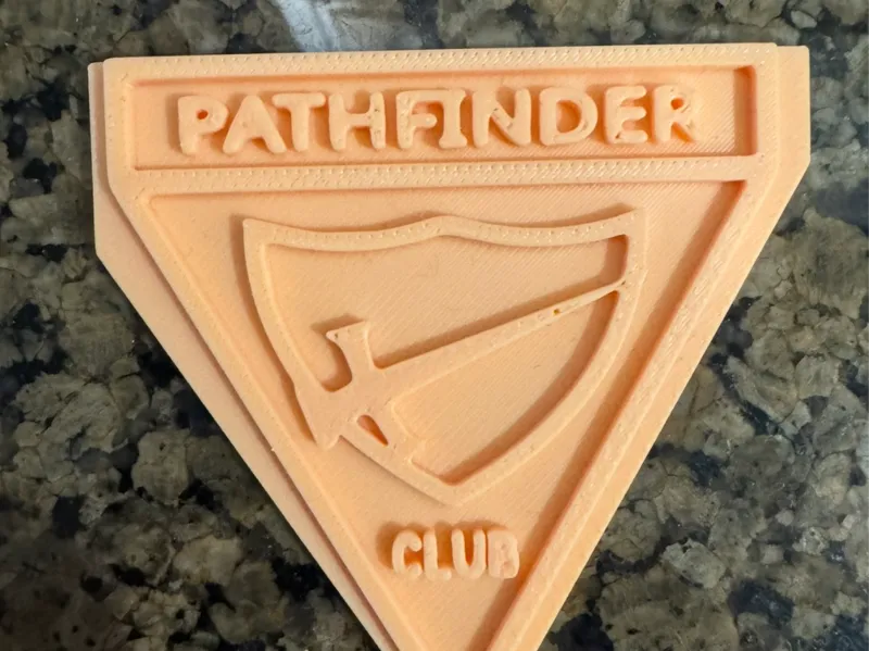 Pathfinder Club Emblem – 3D Printable Badge
