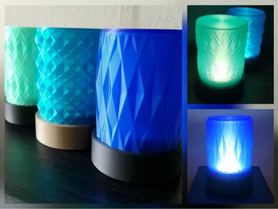 Geometric Tube Lamp MH001 Kit