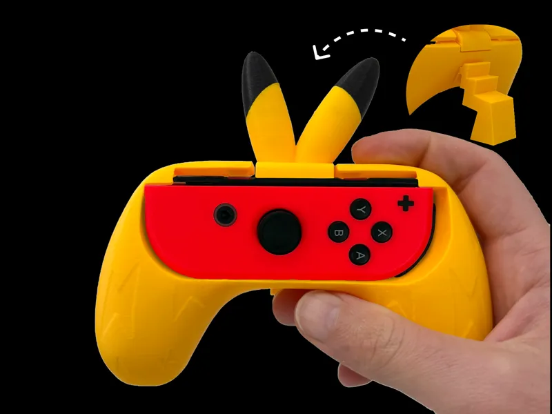Joy-Con Inspired (Switch 1) - Pikachu version