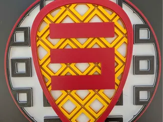 Sabine Wren Inspired Dimensional Mosaic