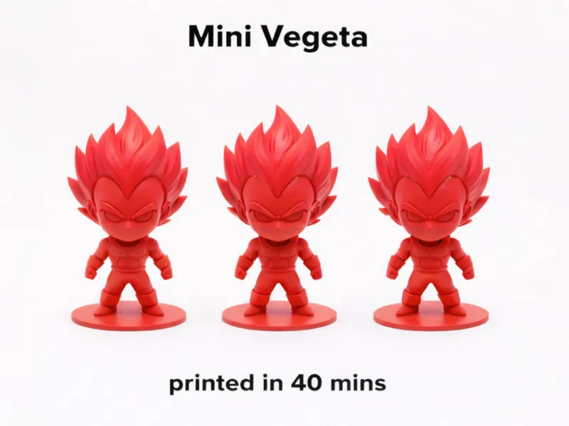 Mini Vegeta – Inspired Saiyan Prince Figure