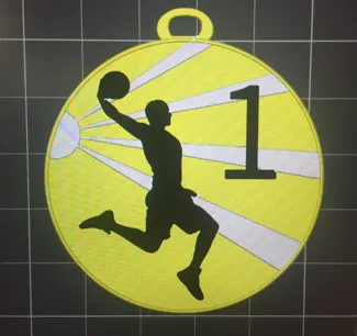 Medalla baloncesto Juncos
