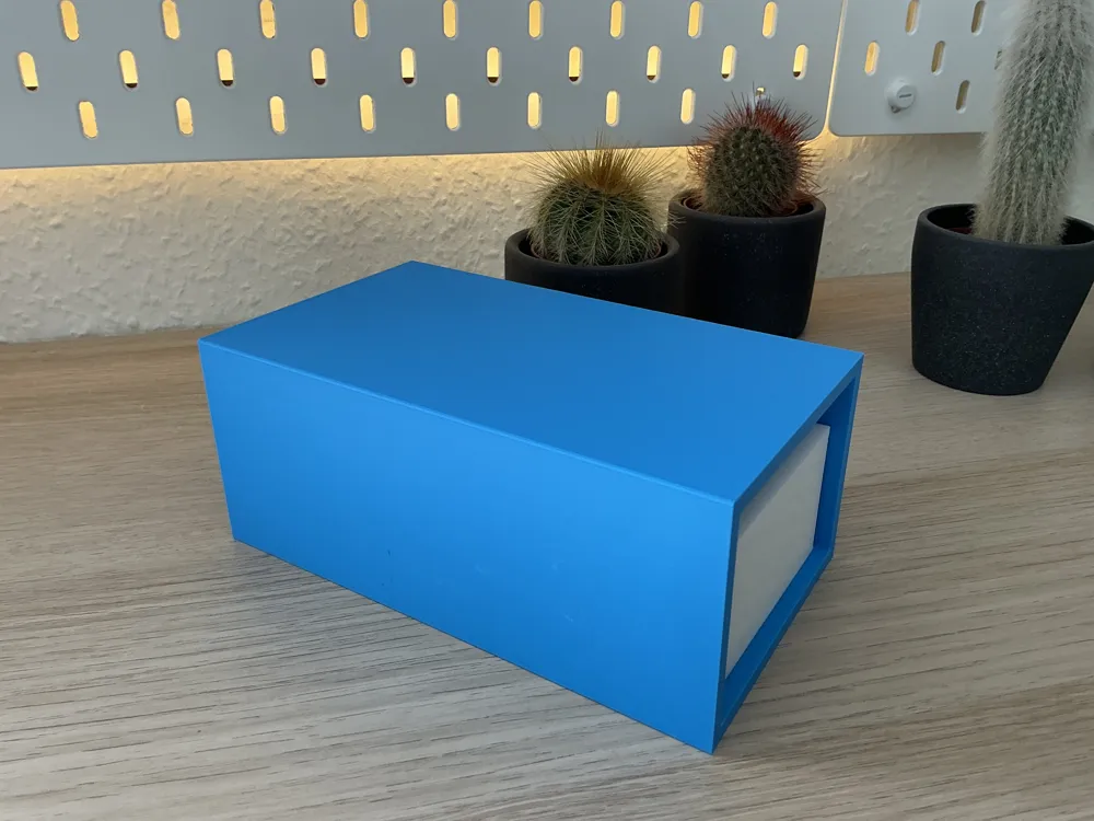 flashcard box with five compartments - Free 3D Print Model - MakerWorld