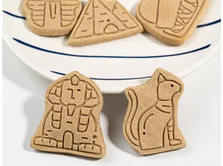 Egyptian-style cookie cutter set