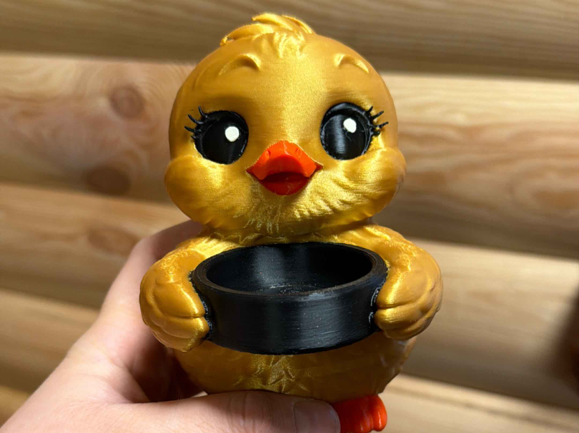 Easter Chick Candle Holder