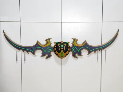 Replica Warglaives of Azzinoth, Demon Hunter, Illidan, DH, Warglaives of Azzinoth