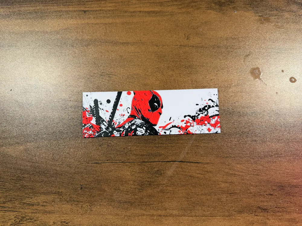 Deadpool | Comic-Style HueForge Bookmark