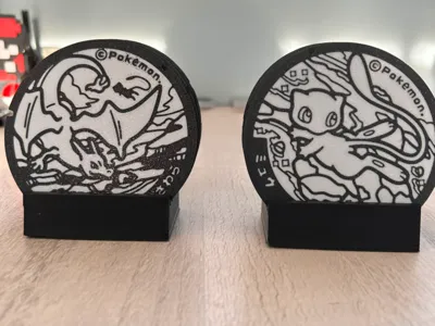 Pokefuta Coaster Set