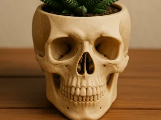 Plant skull