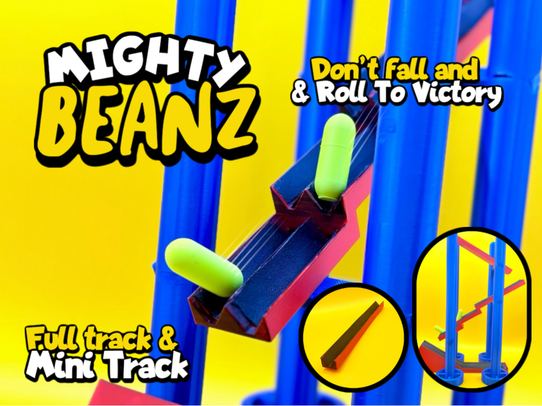 Mighty Beanz Mega Race Track and Mini Track Toy