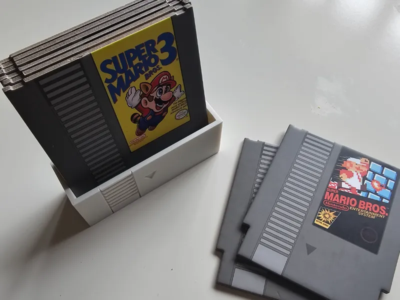 NES cup coaster holder
