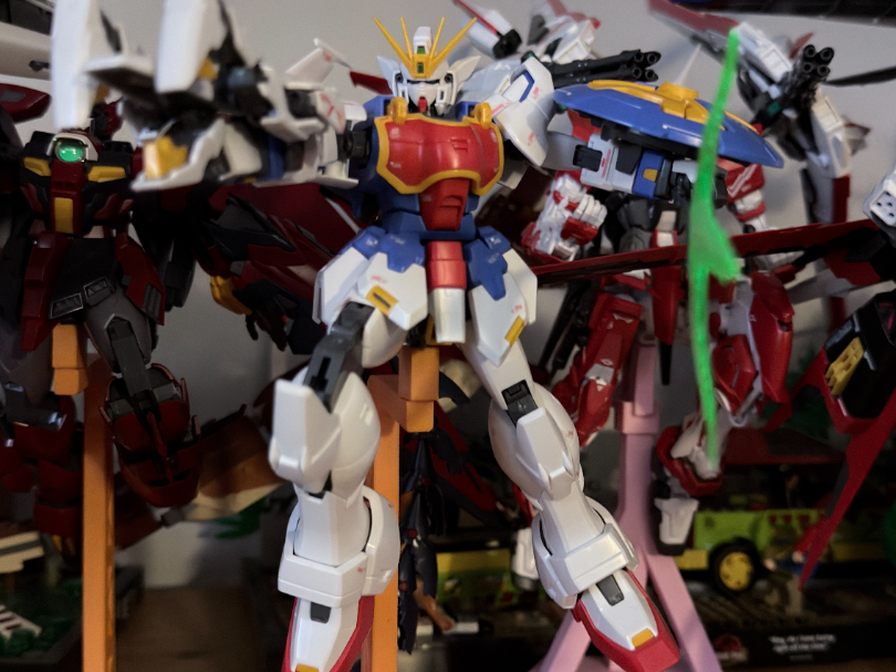 Gundam Base with Multiple Connectors