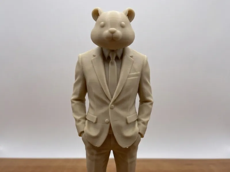 Hamster Standing On Business