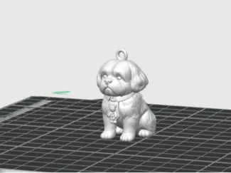 Chaveiro Cachorro Lhasa apso