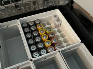 Battery Holder for Tanos Systainer (AA, AAA)