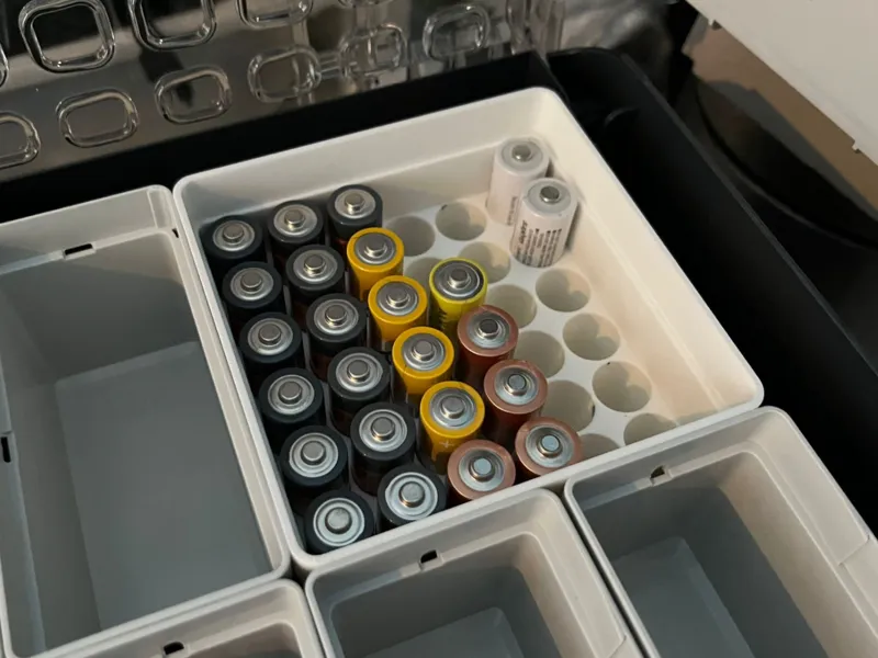 Battery Holder for Tanos Systainer (AA, AAA)