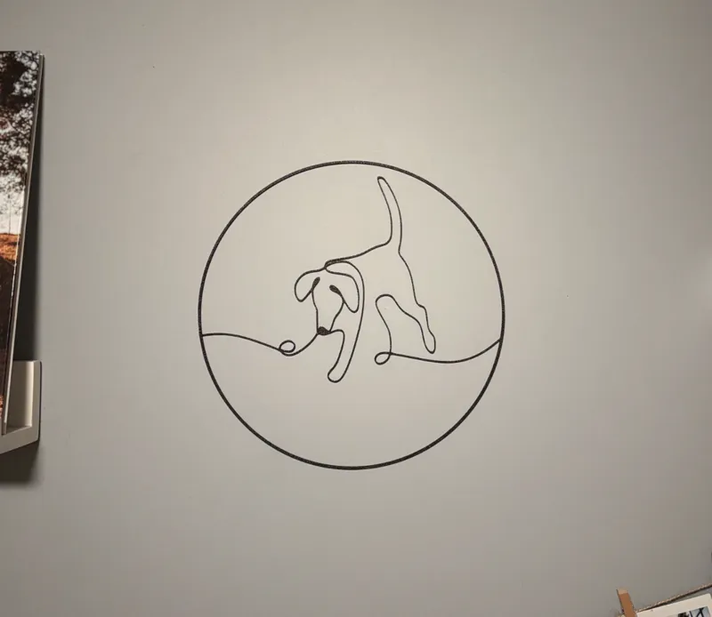 Wall Art Puppy