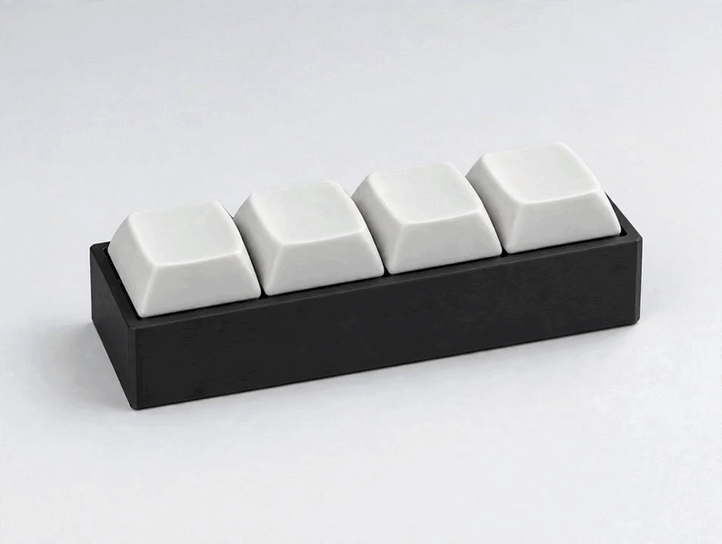4-Key Keyboard Fidget Clicker - 1